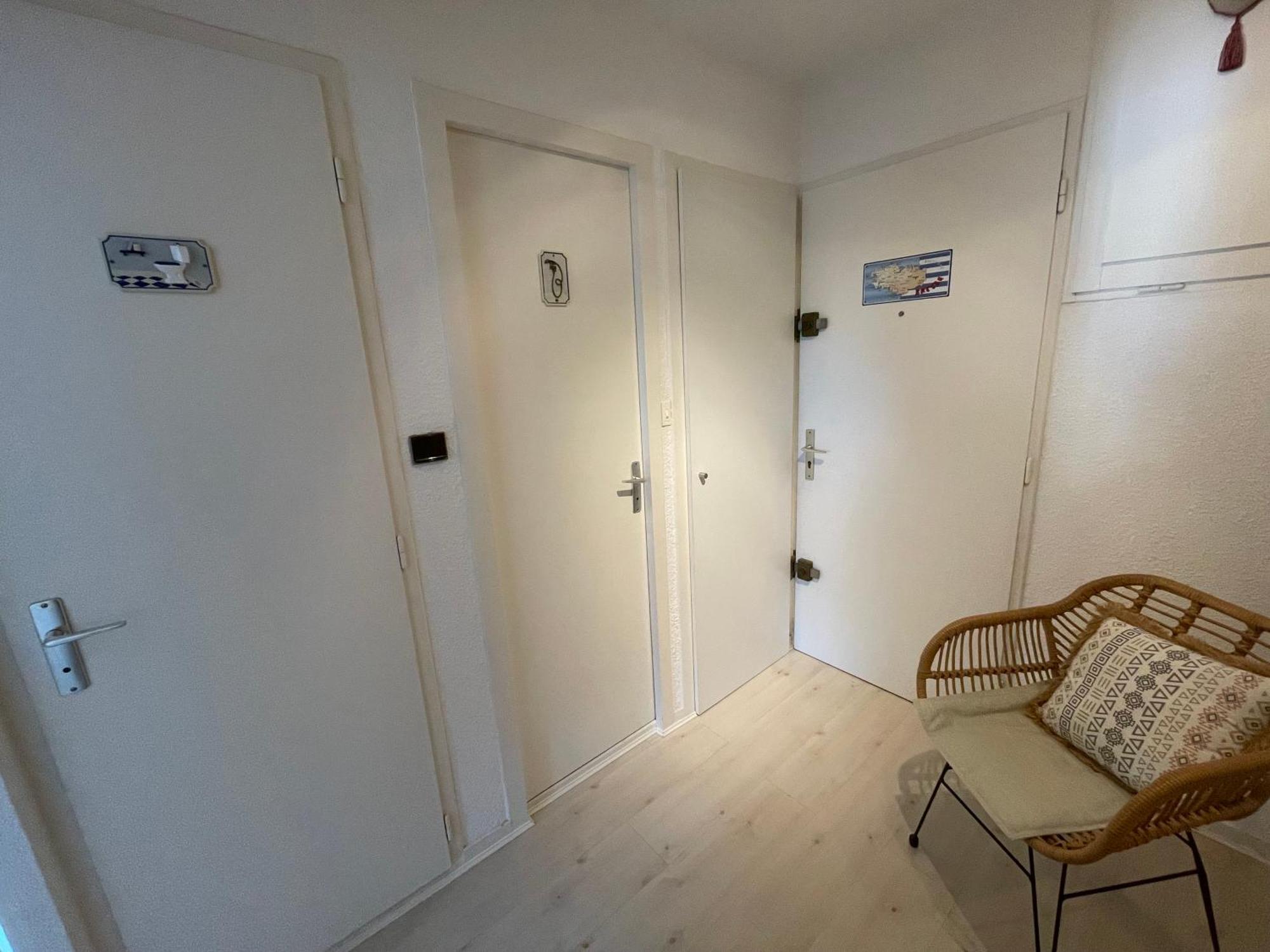 קרנאק Studio Lumineux Avec Belle Terrasse Sur Espaces Verts, 100M Plage מראה חיצוני תמונה